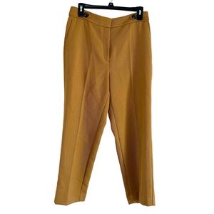 Ann Taylor Petite Size 8 Pants Camel Brown Textured Ankle
